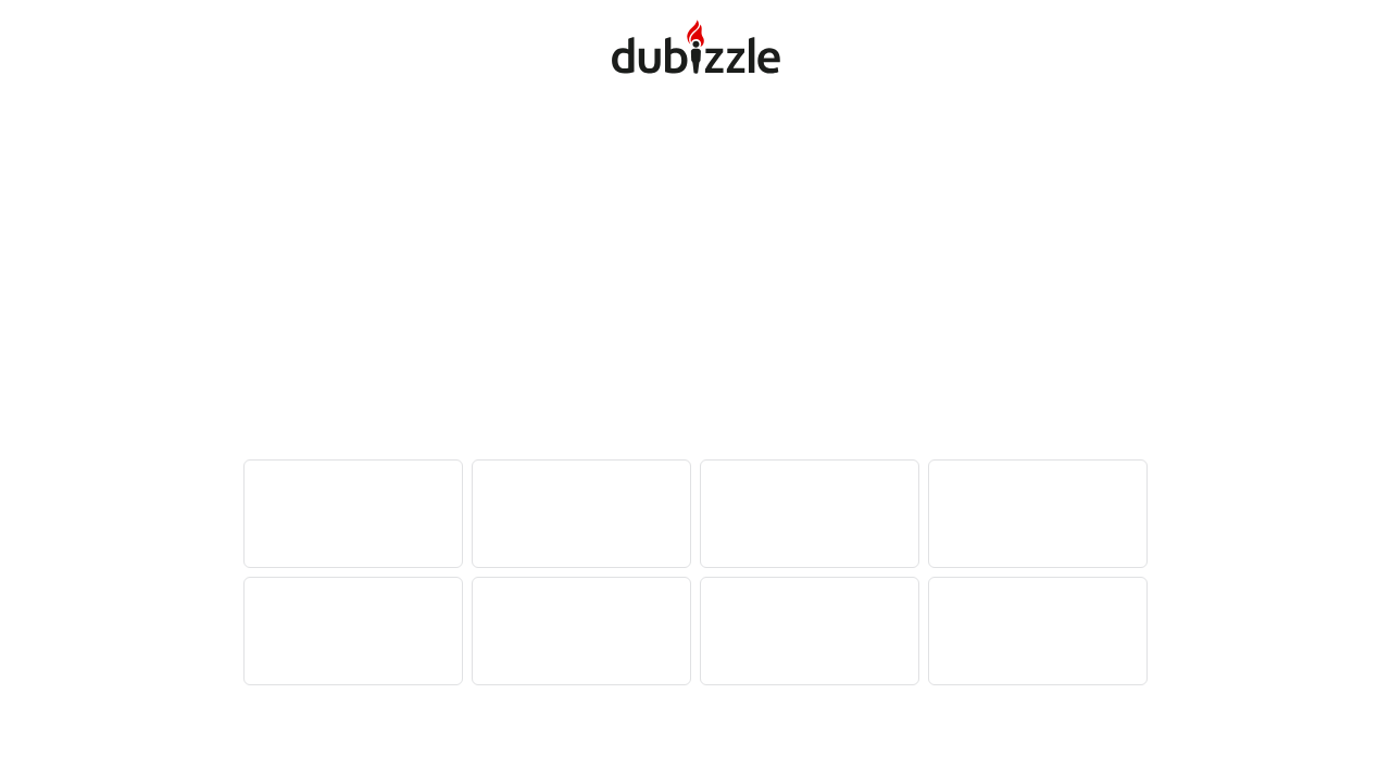 A screenshot of Dubizzle's property section, a major portal for real estate in Dubai.