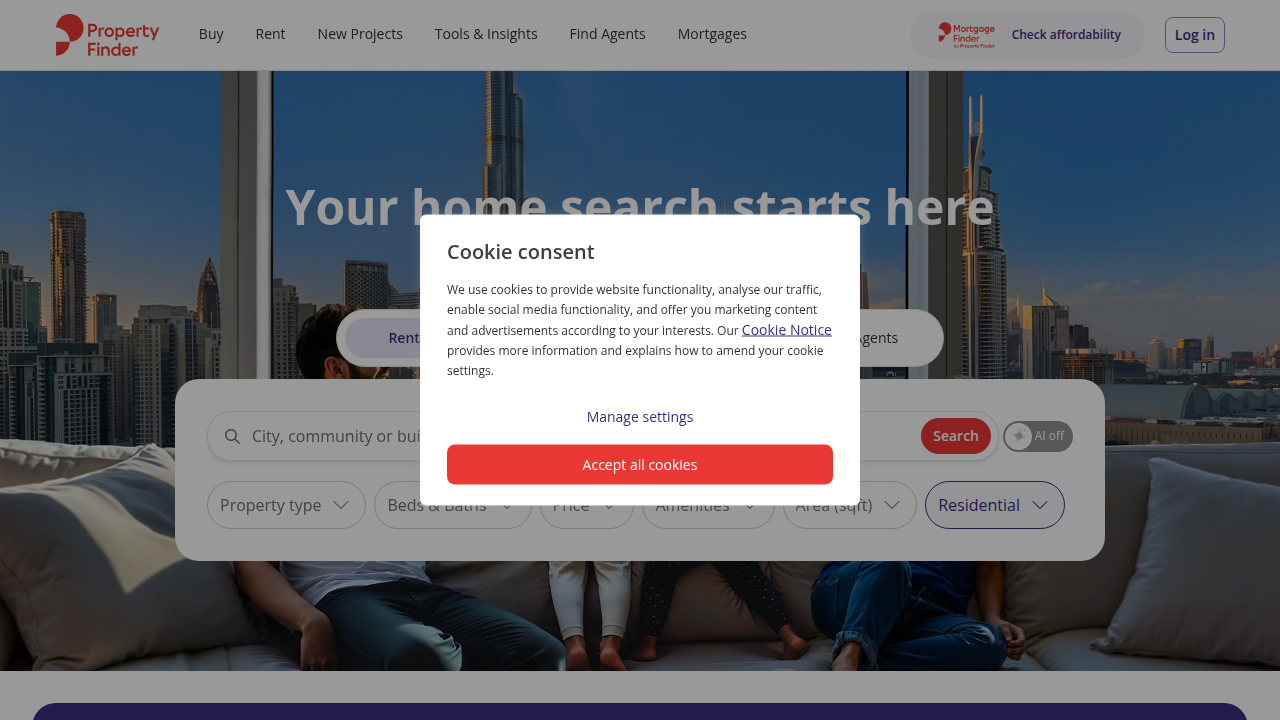 Property Finder: A key platform for discovering available rental properties and market prices across Dubai.