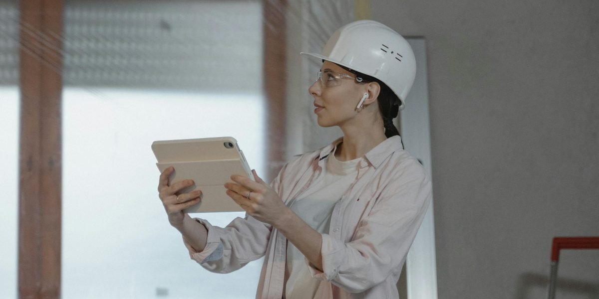 A prospective buyer meticulously inspecting the interior of a ready-to-move apartment.