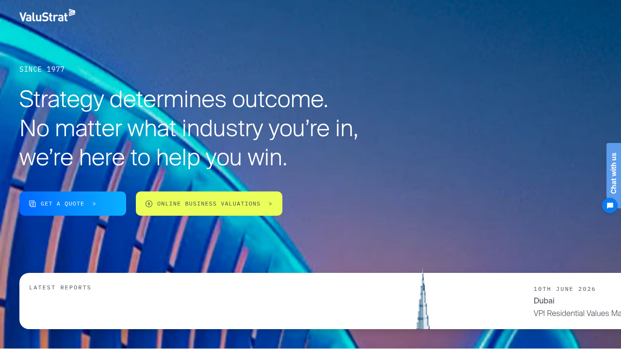 ValuStrat Research is a leading real estate advisory firm providing market insights and valuations for Dubai's property sector.