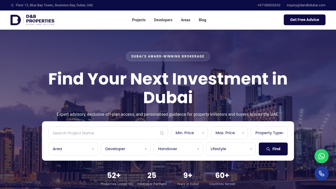 Review current market data and reports for Dubai real estate insights on D&B Dubai.
